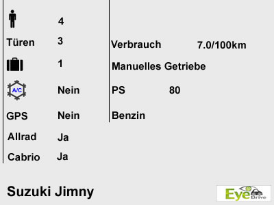 suzuki jimny de